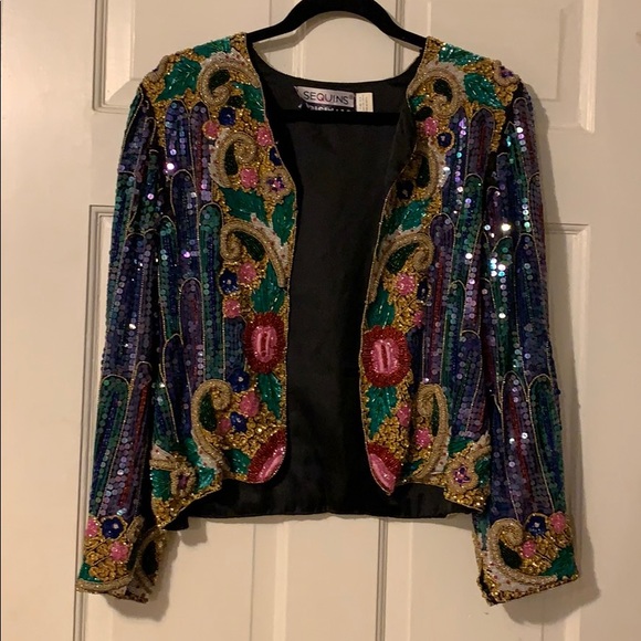 Sequins Jacket - Picture 1 of 2